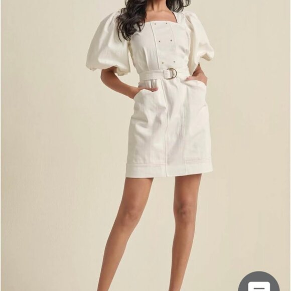 Short Jean Dress - Picture 3 of 4